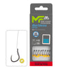 Mikado Leader Mf - MF14 Mit Gummi - Haken Ohne Widerhaken 4 / SCHNUR: 0.28mm/10cm - 8 Stk.
