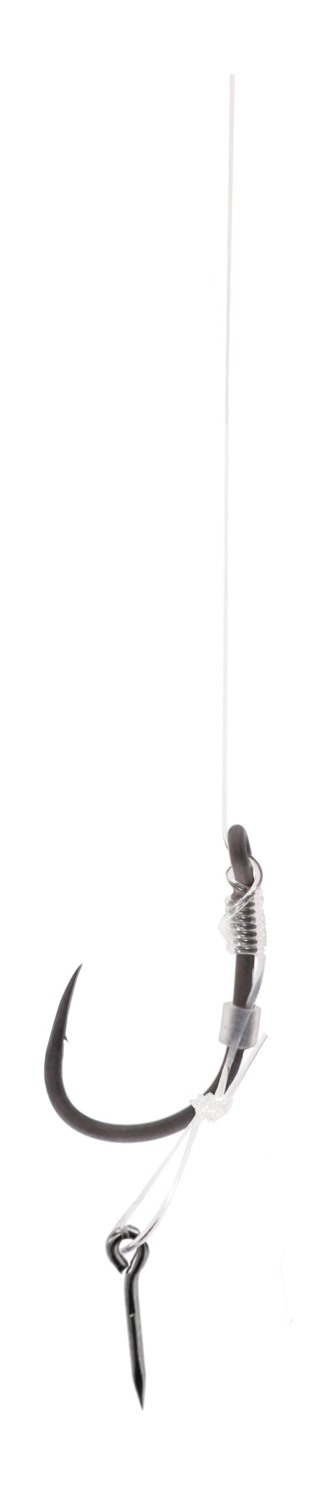 Mikado Method-Feeder-Vorfach - X-Tra Strong Mit Köderspike - Haken Mit Widerhaken NR. 8 / Monofil 0.23mm/10cm - 8 Stk.