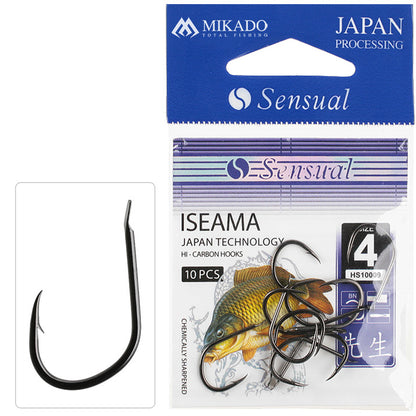 Mikado Haken - Sensual - Iseama NR. 1/0 Bn - 10 Stk.