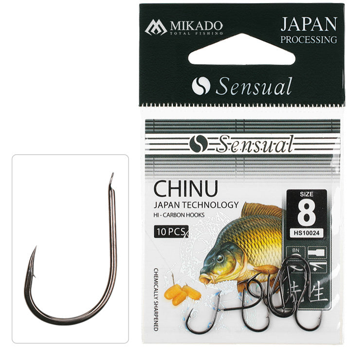 Mikado Haken - Sensual - Chinu NR. 4 Bn - 10 Stk.