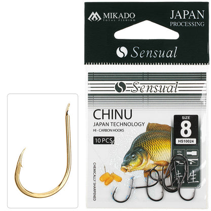 Mikado Haken - Sensual - Chinu NR. 12 G - 10 Stk.