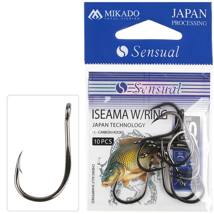 Mikado Haken - Sensual - Iseama W/RING NR. 10 Bn - 10 Stk.