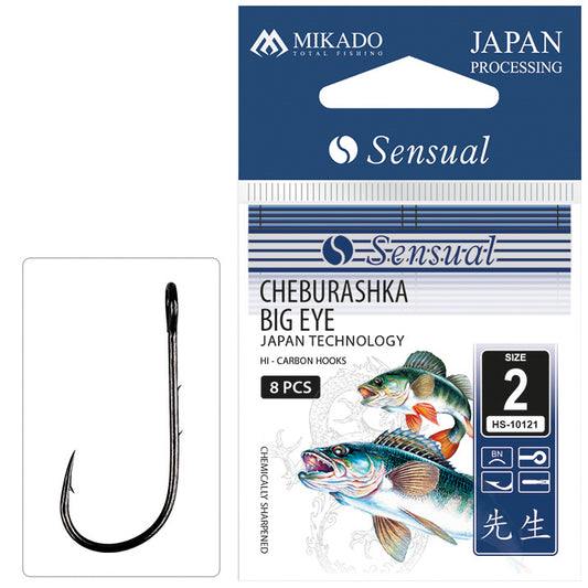 Mikado Haken - Sensual - Cheburashka Big Eye NR. 4 Bn - 9 Stk.