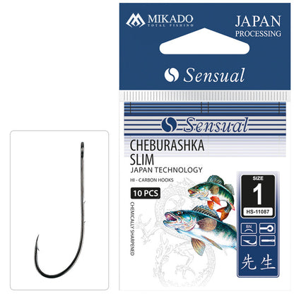 Mikado Haken - Sensual - Cheburashka Slim NR. 3/0 Bn - 8 Stk.