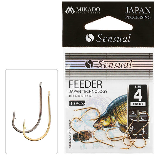 Mikado Haken - Sensual - Feeder 9109 NR. 12 G - 10 Stk.