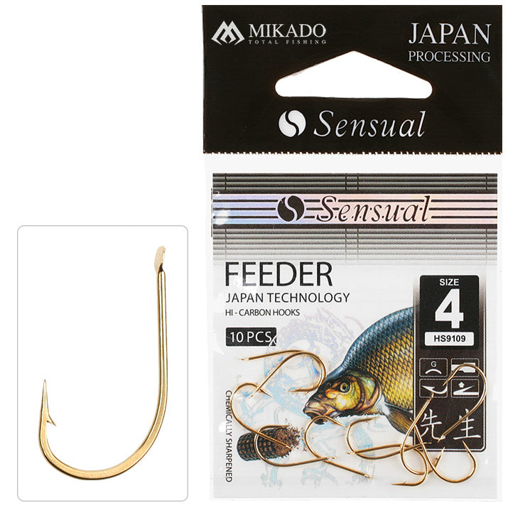 Mikado Haken - Sensual - Feeder 9109 NR. 8 G - 10 Stk.