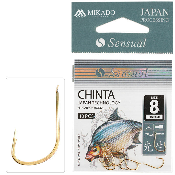 Mikado Haken - Sensual - Chinta NR. 6 G - 10 Stk.