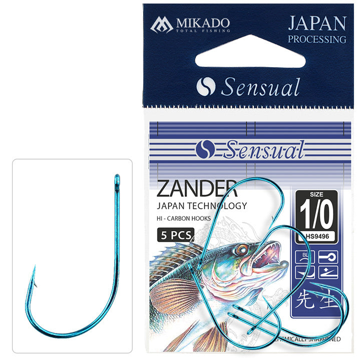 Mikado Haken - Sensual - Zander NR. 2/0 - 5 Stk.