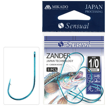 Mikado Haken - Sensual - Zander NR. 2/0 - 5 Stk.