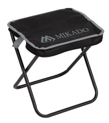 Mikado Hocker - Klappbar Mini (max 120kg) - Schwarz - 1 Stk.