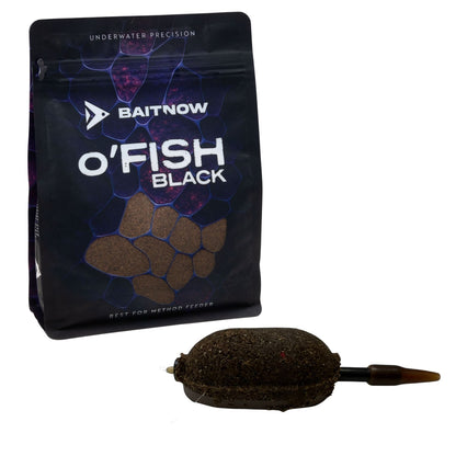 Mikado Futter Method Feeder - O'FISH Black 800g - Packung 1 stk.