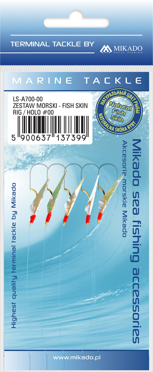 Mikado Meeres-Set - Fish Skin Rig - Holo #00 - 1 Satz