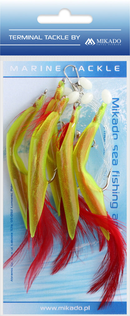 Mikado Meeres-Set - Hair Tube Rig - Haken Grösse 4/0 - 1 Satz