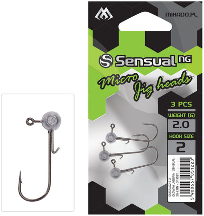 Mikado Jig Head - Sensual Micro - 4g-6 Bn - 3 Stk.