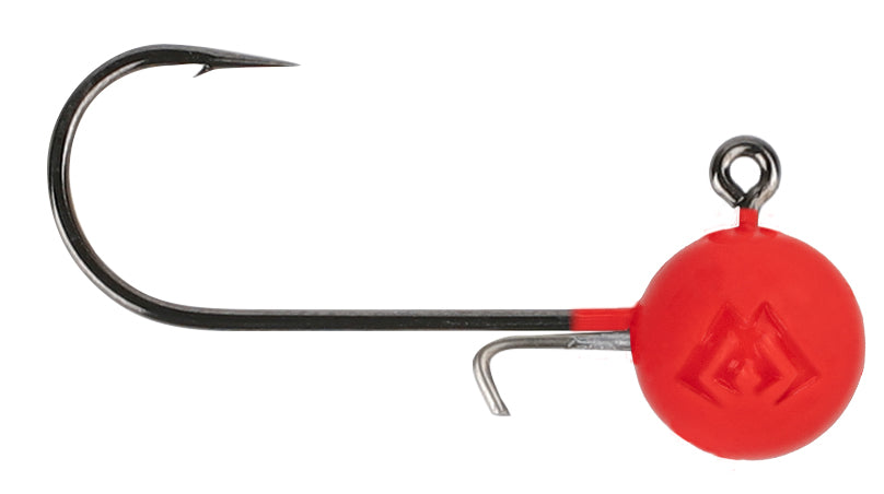 Mikado Jig Head - Jaws Classic Eco - Uv-Orange 5g-1/0 - 3 Stk.