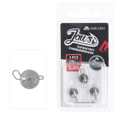 Mikado Cheburashka - Tungsten Jaws 5g - 3 Stk.