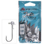 Mikado Jig Head - Jaws Stinger Eye 15g-8/0 Bn - 3 Stk.