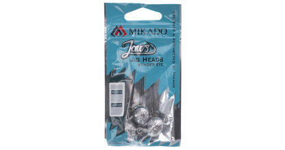 Mikado Jig Head - Jaws Stinger Eye 10g-10/0 Bn - 3 Stk.