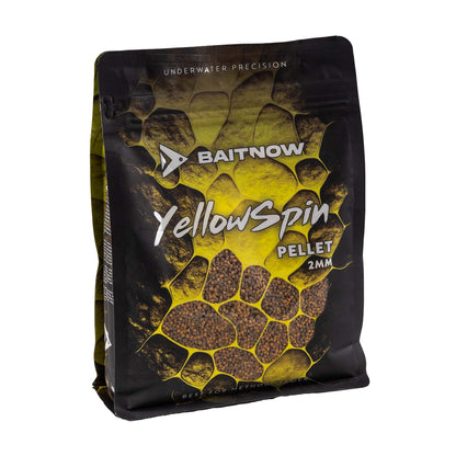 Mikado Pellet Method Feeder - Yellow Spin 2MM 800g - Packung 1 stk.