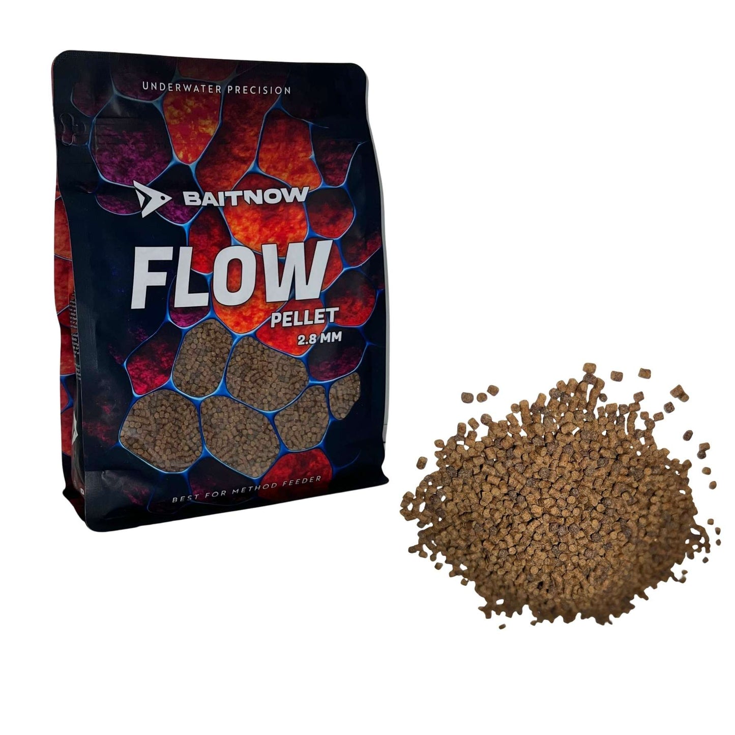 Mikado Method Feeder Pellets - Flow 2,8MM 800g - 1 Stk.