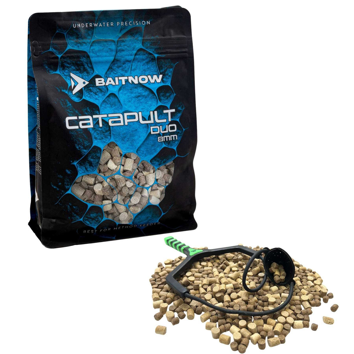 Mikado Pellet Method Feeder - Catapult Duo 8MM 800g - Packung 1 stk.