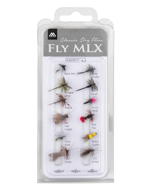 Mikado Set - Künstliche Fliegen - Dry Flies - Barbed - 1 Satz