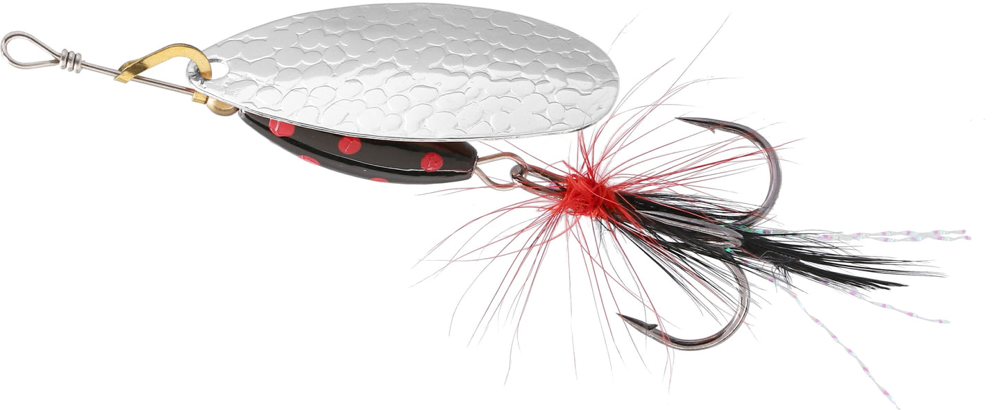 Mikado Spinner - M-Grub Nr 4 Silber / Black Tiger - 1 Stk.