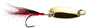 Mikado Blinker - Mini Spoon Mit Quaste 2.4cm/2.5g - Gold - 1 Stk.