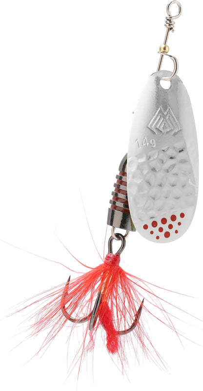 Mikado Spinner - Windmill Nr 1 - Silver Red - 1 Stk.