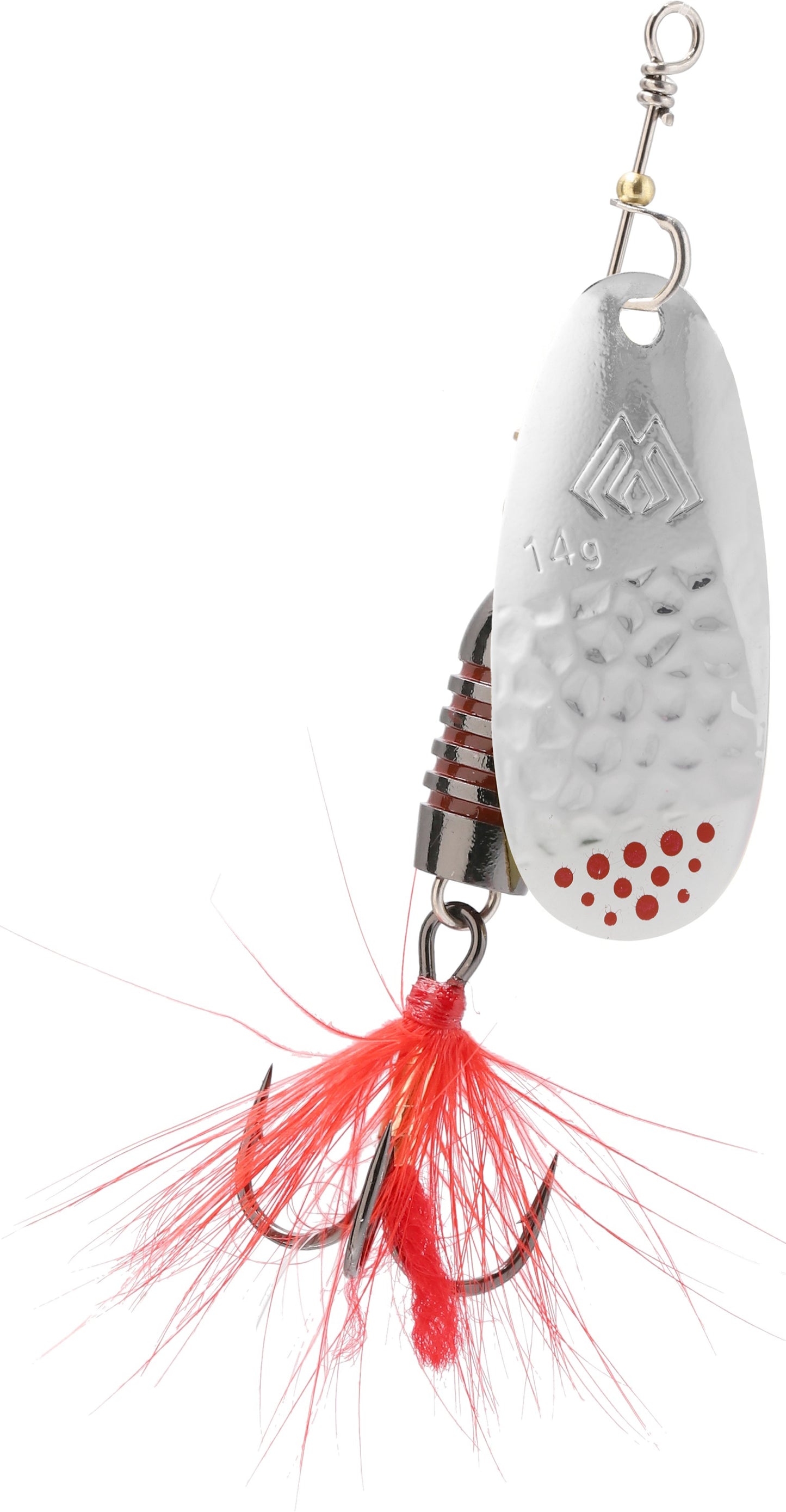 Mikado Spinner - Windmill Nr 3 - Silver Red - 1 Stk.
