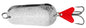 Mikado Blinker - Trython Double NR. 4/25g/5cm - Silber - 1 Stk.