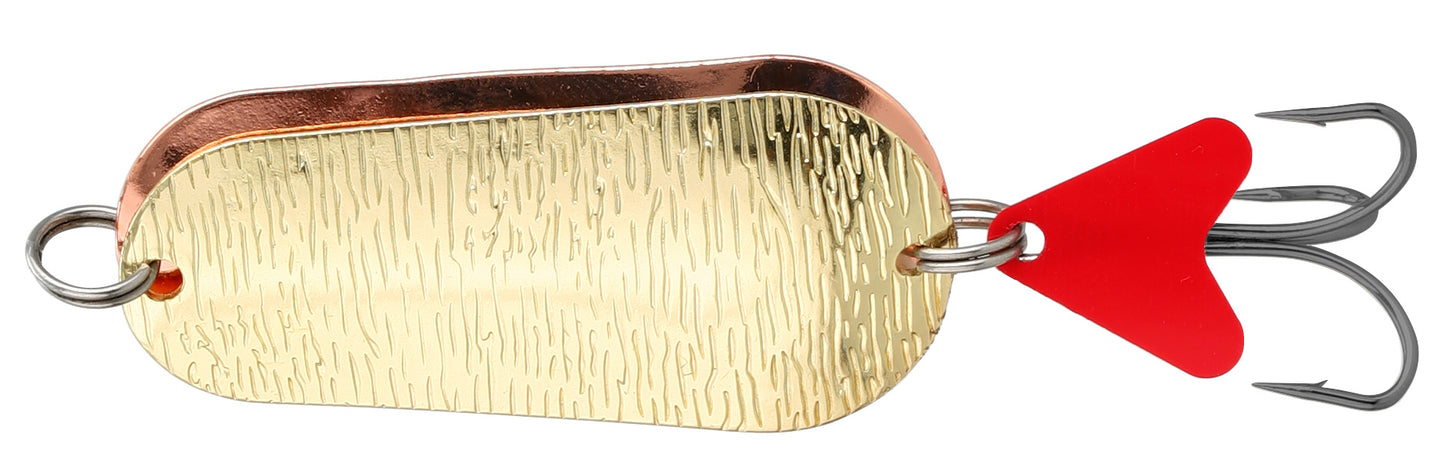 Mikado Blinker - Trython Double NR. 6/24g/6.5cm - Gold Kupfer - 1 Stk.