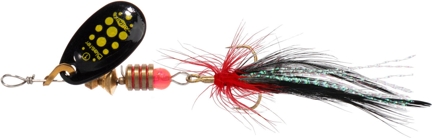 Mikado Spinner - Blaster Mit Quaste 5 - Silber / 21 - 1 Stk.