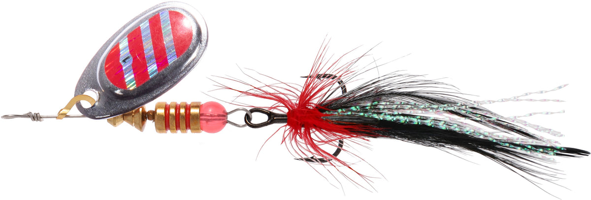 Mikado Spinner - Blaster Mit Quaste 2 - Silber / 22H - 1 Stk.