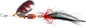 Mikado Spinner - Blaster Mit Quaste 0 - Silber / 22 - 1 Stk.