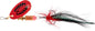 Mikado Spinner - Blaster Mit Quaste 2 - Silber / 27 - 1 Stk.