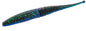 Mikado Köder - M-Craft Wiggly Worm 100mm / Blue Black - 5 Stk.