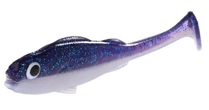 Mikado Köder - Real Fish Perch 6.5cm/VIOLET Perch - 6 Stk.