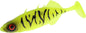 Mikado Köder - Real Fish Stickleback 8cm / Fluo Tiger - 5 Stk.
