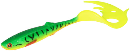 Mikado Köder - Sicario Pike Tail 8.5cm/FIRE Tiger - 4 Stk.