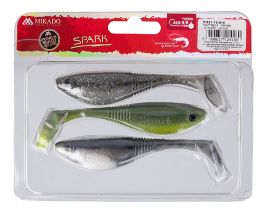 Mikado Köder - Spark 10cm/MIX - 3 Stk.