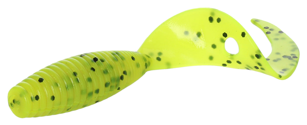 Mikado Köder - Twister 64mm/ Chartreuse Pepper - 6 Stk.