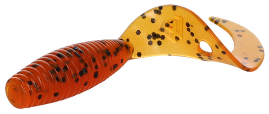 Mikado Köder - Twister 64mm/ Pepper Tea - 6 Stk.