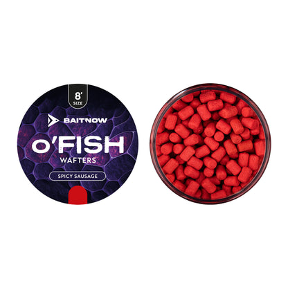 Mikado Wafters Method Feeder - O'FISH Spicy Sausage Grösse 8 24g - Packung 1 stk.