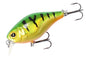 Mikado Wobbler Fishunter Bold Head - 4cm/FIRETIGER - Schwimmend - 1 Stk.