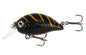 Mikado Wobbler Shimmy - 34mm/3.0g/BLACK Tiger - Schwimmend - 1 Stk.
