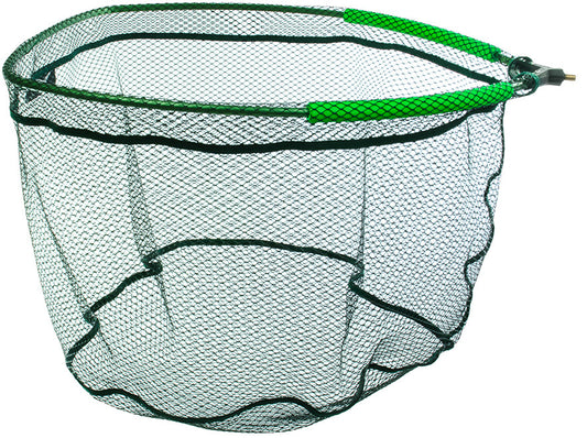 Mikado Landing Net Head - Mf 60/50cm - Soft Mesh - Durchmesser 5mm - Mit Posen - 1 Stk.