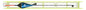 Mikado Pose - Set - 010-4.0g / Schnur: 0.14/0.12mm - Haken 12 - 1 Satz
