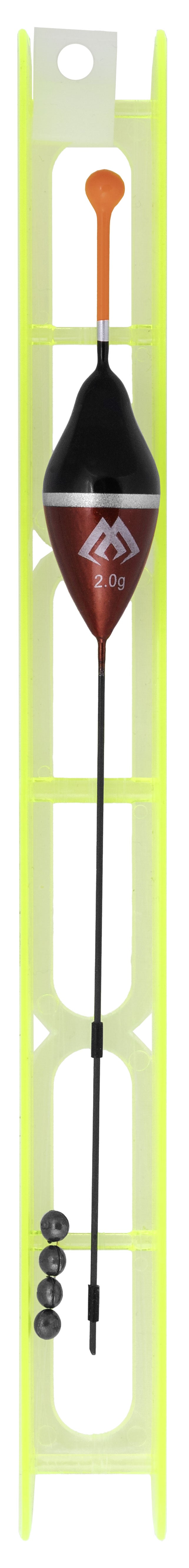 Mikado Pose - Set - 038 - 4.0g / Schnur: 0.18/0.16mm - Haken: 10 - 1 Set.