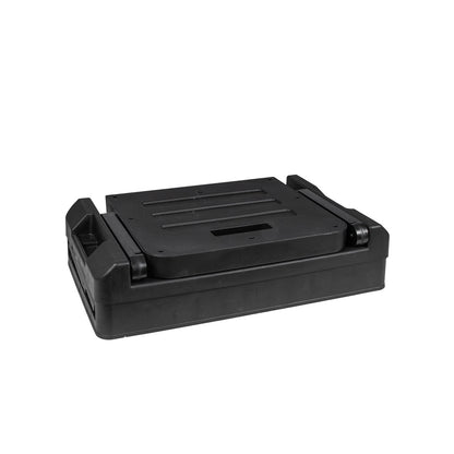 Mikado Box - Klappbar Mit Sitz (60x36x32.5cm) - Grau-Schwarz - 1 Stk.